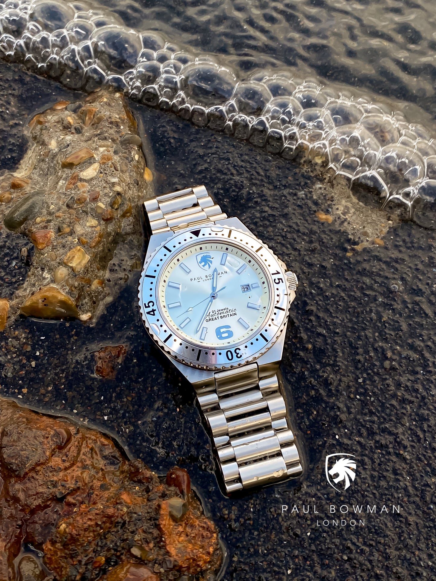 The Royal Sea Tank MKIII - 21 Jewels Automatic Watch, 20ATM, Sapphire crystal