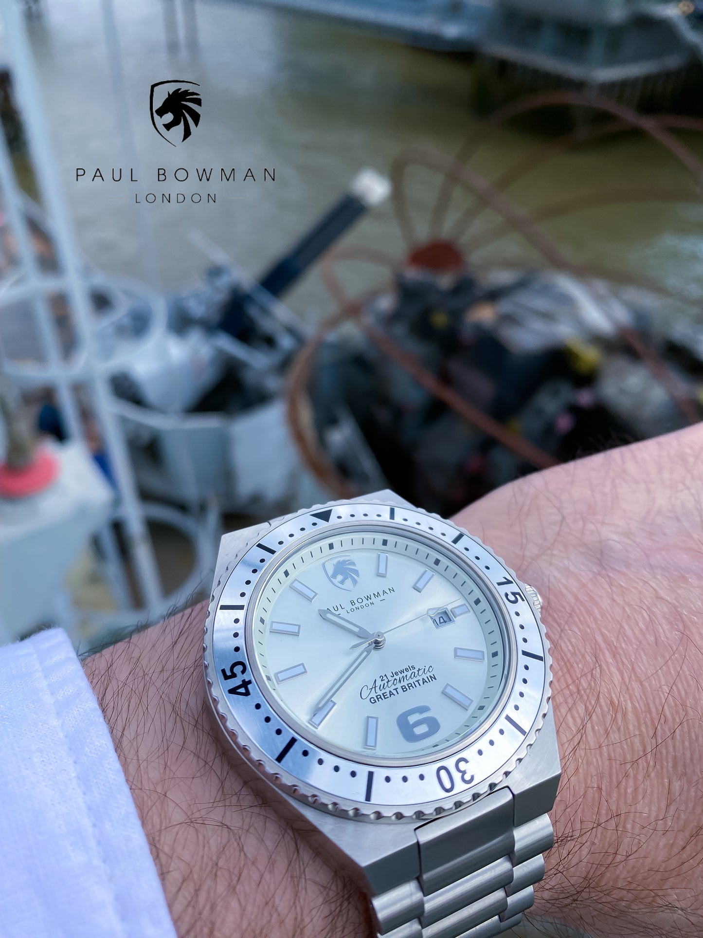 The Royal Sea Tank MKIII - 21 Jewels Automatic Watch, 20ATM, Sapphire crystal