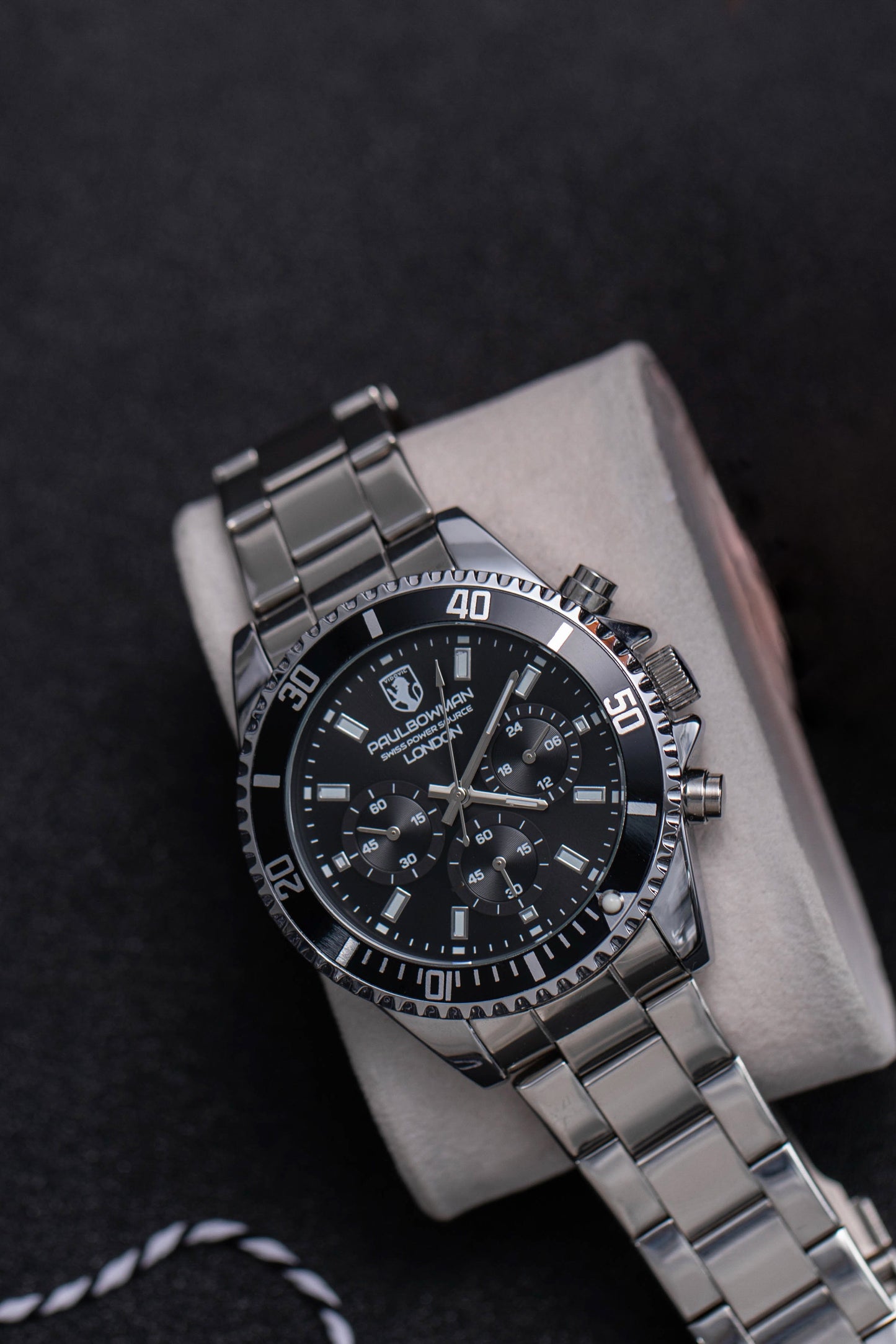 SOLD OUT - Paul Bowman London Dark Orion - Limited Edition Chronograph Watch - SOLD OUT