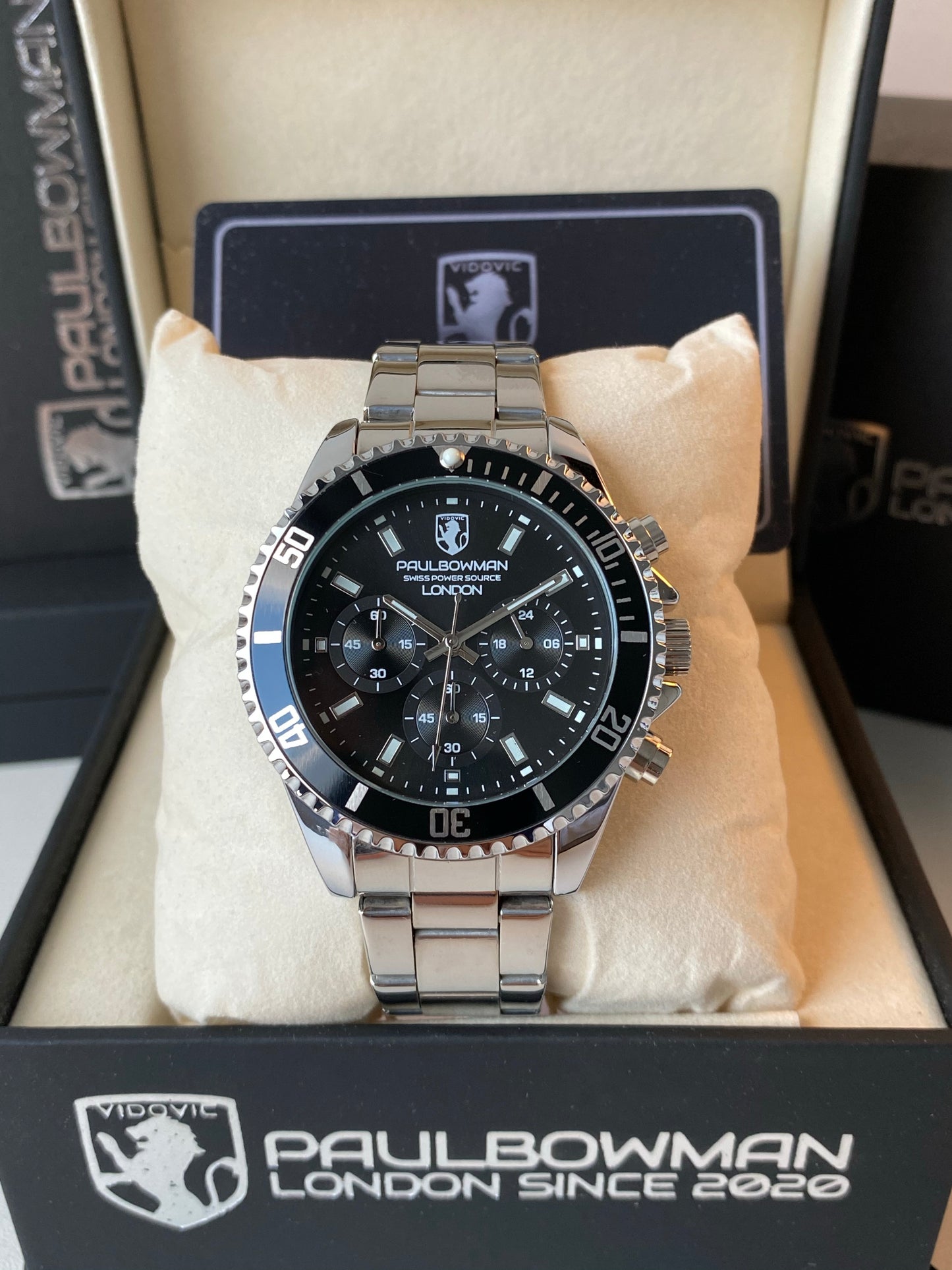 SOLD OUT - Paul Bowman London Dark Orion - Limited Edition Chronograph Watch - SOLD OUT